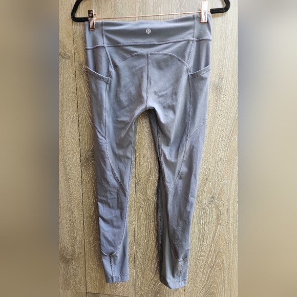 Lululemon All The Right Places Crop II *23" In Titanium - Picture 2 of 3